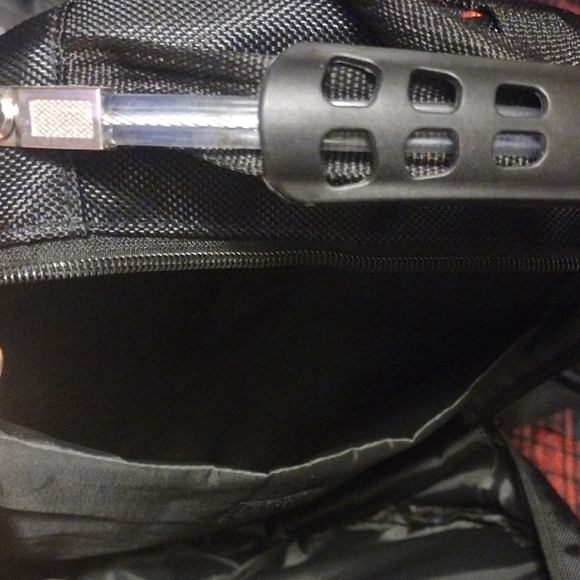 Sleek Black and Gray Backpackwith Laptop Or Tablet Compartment - Picture 8 of 11